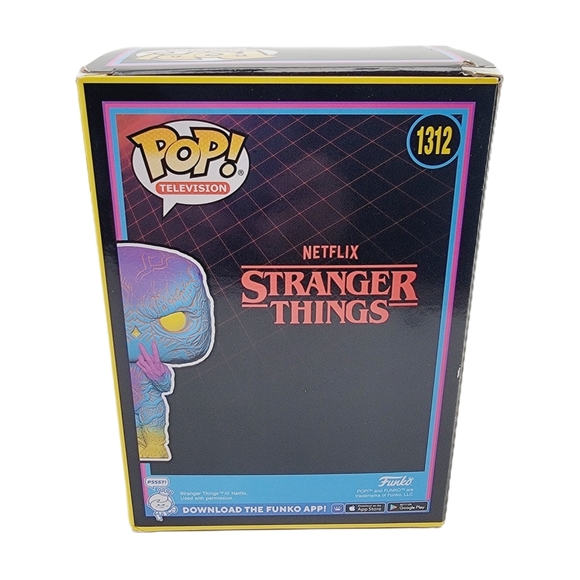 Funko Pop Stranger Things Vecna 1312 Black Light Exclusive - Picture 3 of 9